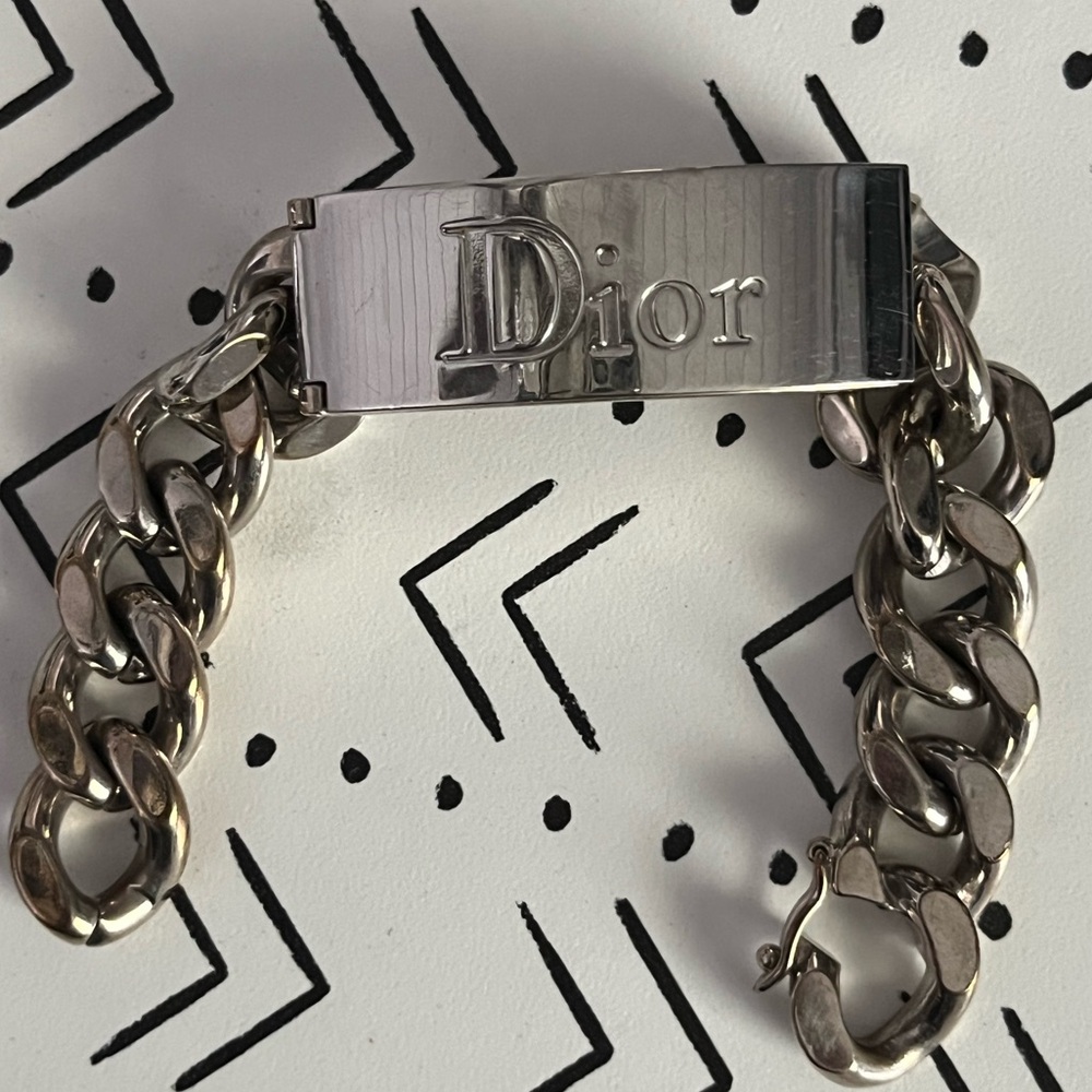 Dior Y2K gourmette bracelet